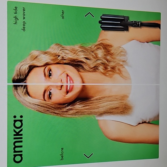 COPY - AMIKA HIGH TIDE DEEP  BEACH WAVER 3 BARREL CURLING IRON - Picture 6 of 10